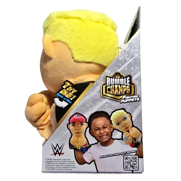 Set Of 2 WWE Cody Rhodes Rumble Champs Fighting Puppet Brand New Wrestling - Picture 2 of 5